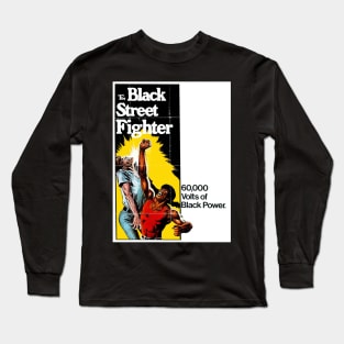 The Black Street Fighter Long Sleeve T-Shirt